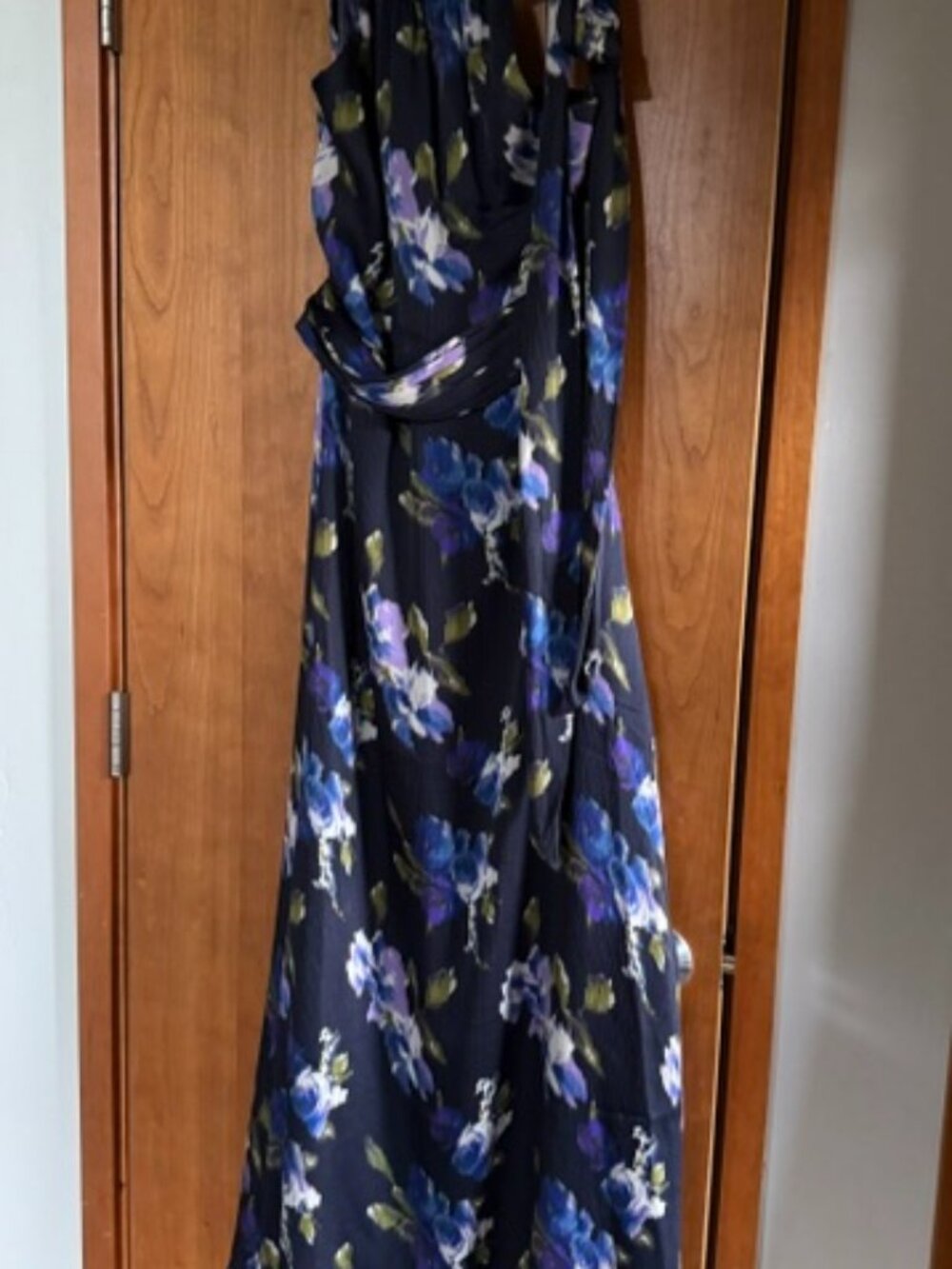 NWT Sachin & Babi Kayla Gown Midnight Corsage Floral Maxi Dress Size 2